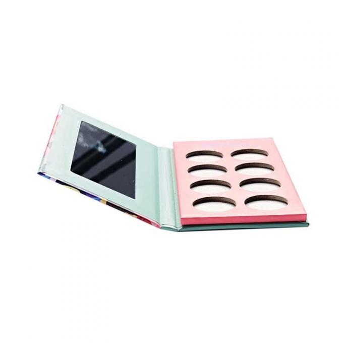 লোগো সহ 250gsm খালি আইশ্যাডো প্যালেট কাস্টম কার্ডবোর্ড বক্স 0